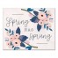 Spring Sprung  Stems  20x16 Canvas Wall Art