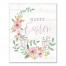 Happy Easter Pastel Wreath 16x20 Canvas Wall Art