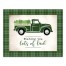 Lucky Truck 20x16 Canvas Wall Art