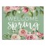 Welcome Summer  20x16 Canvas Wall Art