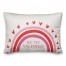 Be My Valentine Rainbow 14x20 Spun Poly Pillow