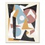 Geo Shapes Stacked Colors 20x24 Canvas Wall Art
