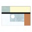 Mid Mod Shapes And Lines 30x20 Canvas Wall Art