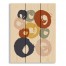Abstract Circles 10.5x14 Pallet Wood Art