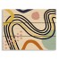 Decolors And Lines Abstract 14x10.5 Pallet Wood Art