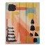 Abstract Colorful Painting 18x22 Pallet Wood Art