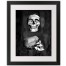 Skull 16x20 Black Framed Print Under Glass