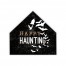 Happy Haunting Bats Inch 12x12 House Shaped Canvas