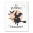 Free Flying Lessons Light 11x14 Canvas Wall Art