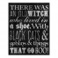 Old Witch  11x14 Canvas Wall Art