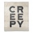 Creepy Wood 50x60 Coral Fleece Blanket