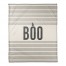 Stripes Ghost Boo 50x60 Coral Fleece Blanket