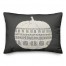 Mud Cloth Pumpkin 14x20 Spun Poly Pillow