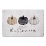 Happy Halloween Pumpkins 27x18 Floor Mat