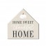 Home Sweet Thankful Home 12x12 House Shaped Canvas