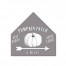 Pumpkin Patch Sign 12x12 House Shaped Canvas