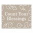 Count Blessings  10x8 Tabletop Canvas