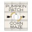 Corn Maze 16x20 Canvas Wall Art