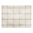Gray Plaid Linen 18x14 Poly Twill Placemat