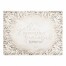 Greige Leaves Gather   18x14 Poly Twill Placemat