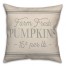 Farm Fresh Pumpkins Pillow