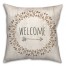 Autumn Welcome Wreath Pillow