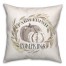 Pumkins In Wreath Pillow