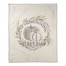 Pumpkins In Wreath 50x60 Coral Fleece Blanket