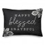 Happy Blessed Grateful 14x20 Spun Poly Pillow