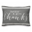 Gather Give Thanks   14x20 Spun Poly Pillow