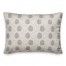 Gray Pumpkin Pattern 14x20 Spun Poly Pillow
