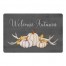 Welcome Autumn Pumpkins  27x18 Floor Mat