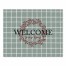 Thankful Floral Wreath 8x10 Tabletop Canvas