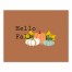 Welcome Sage Window Pane 8x10 Tabletop Canvas