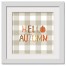 Together Orange Window Pane 16x20 Black Framed Print Under Glass