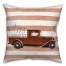 Leaf On Tan 20x20 Spun Poly Pillow