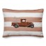 Happy Fall Stripes 14x20 Spun Poly Pillow