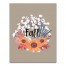 Blob Wheat Blue 18x14 Poly Twill Placemat