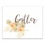 Gather Pumpkin Blossom 11x14 Canvas Wall Art