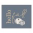 Hello Autumn Wreath 16x20 Canvas Wall Art