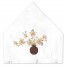 Arched Floral Pot 12x12 House Shaped Canvas