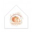 Farm Fresh Pumpkins 17x17 House Shaped Canvas