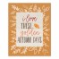 Golden Autumn Days 8x10 Tabletop Canvas