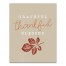 Grateful Thankful Blessed  11x14 Canvas Wall Art