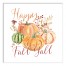 Happy Fall Y'all 16x16 Canvas Wall Art