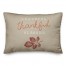 Grateful Thankful Blessed  14x20 Spun Poly Pillow