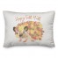 Happy Fall Hedgehog 14x20 Spun Poly Pillow