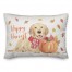 Happy Harvest Dog 14x20 Spun Poly Pillow