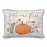 Welcome Fall Hedgehog 14x20 Spun Poly Pillow