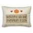 Pumpkin Patch Burlap 14x20 Spun Poly Pillow